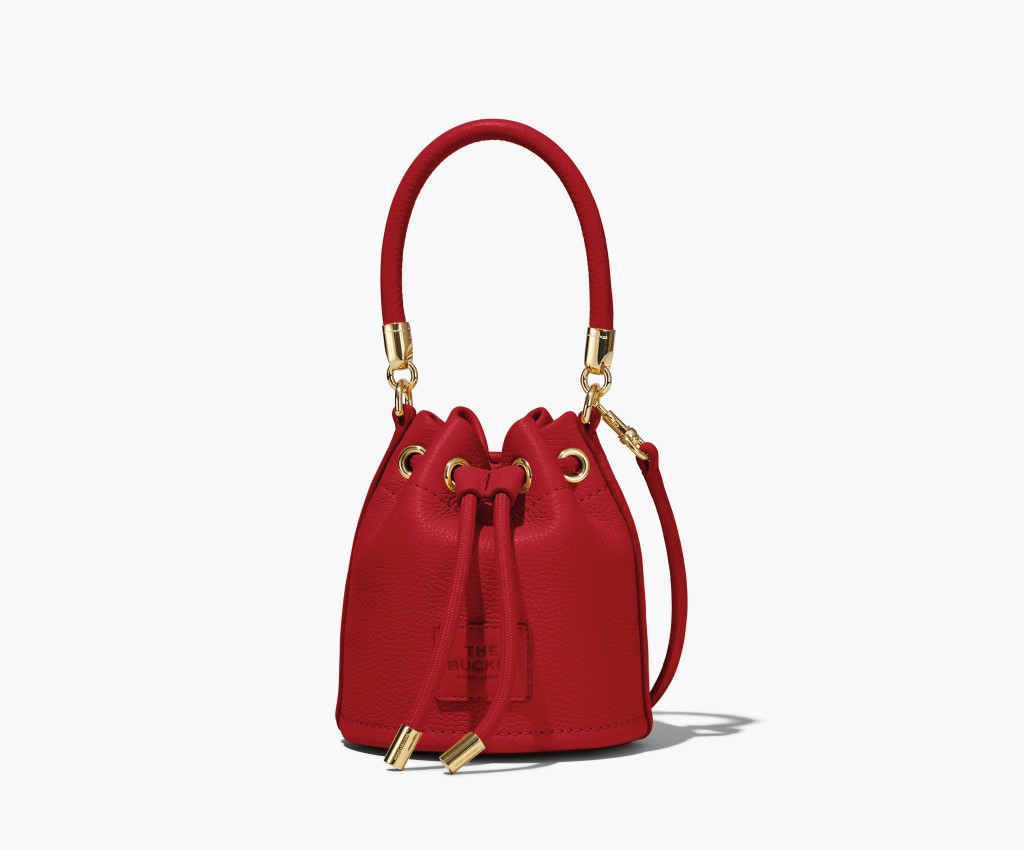 The Micro Bucket Bag (True Red)